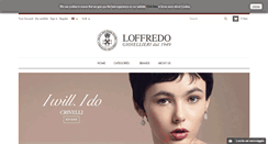 Desktop Screenshot of gioiellerialoffredo.com